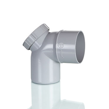 uPVC SWR Drainage System Bend 87.5 With Door