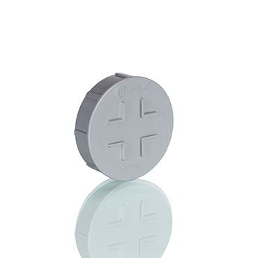 uPVC SWR Drainage System Door Cap