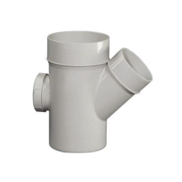 uPVC SWR Drainage System Reducing Y With Door